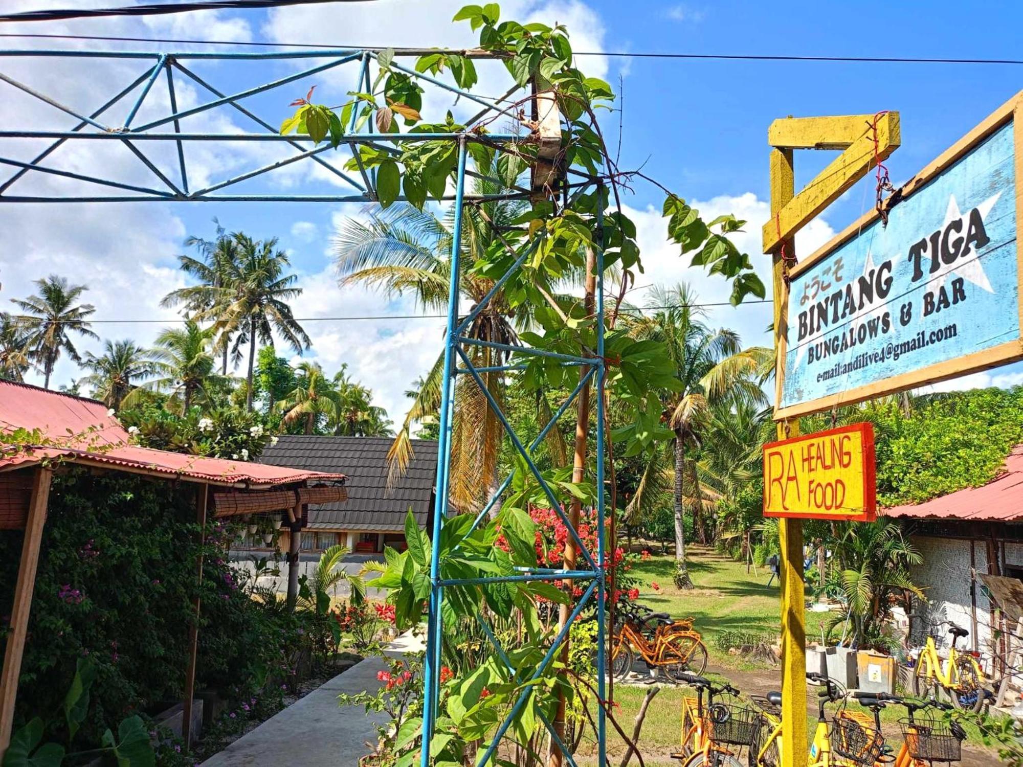 Bintang Tiga Bungalows غيلي آير المظهر الخارجي الصورة