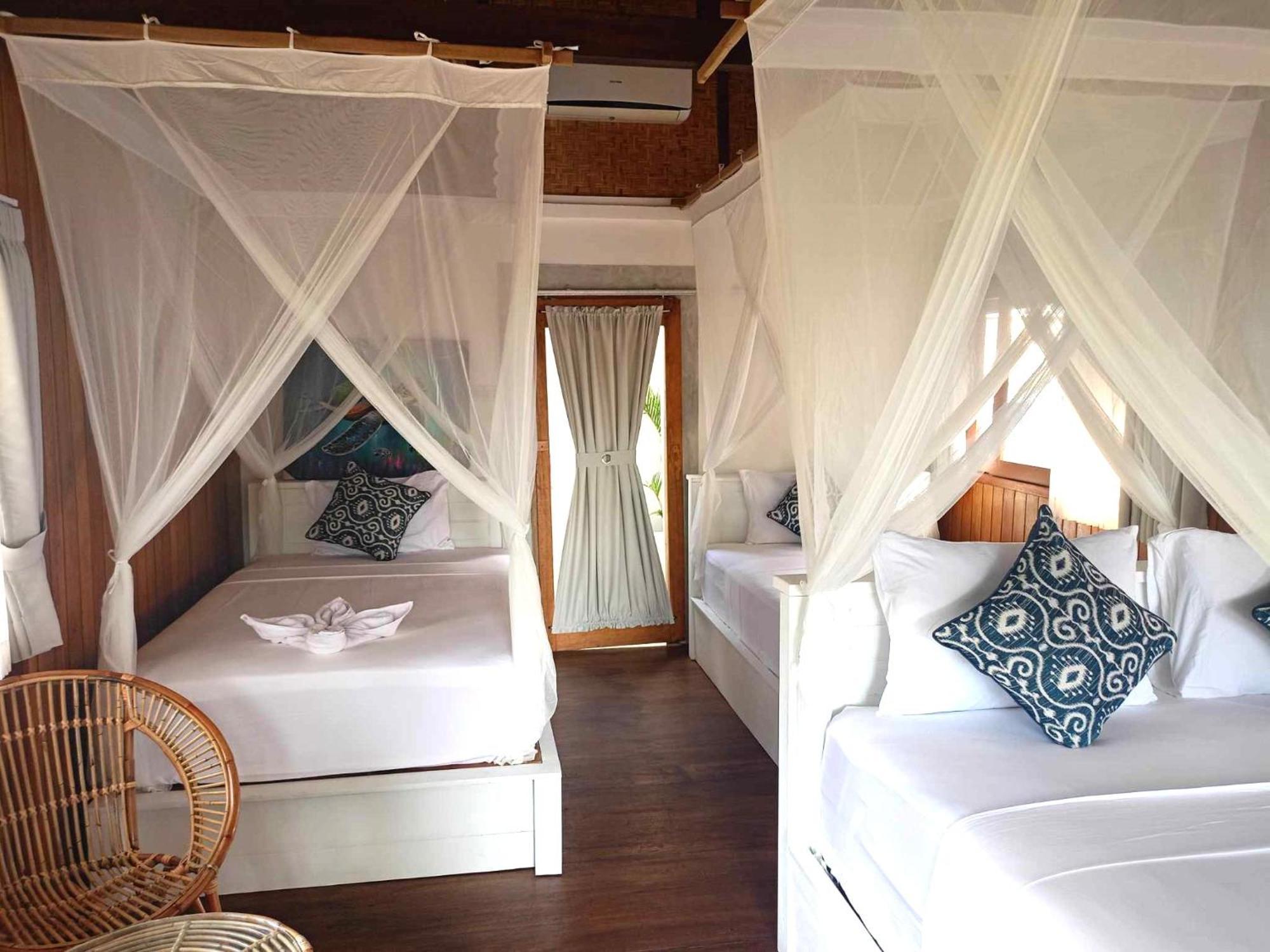 Bintang Tiga Bungalows غيلي آير المظهر الخارجي الصورة